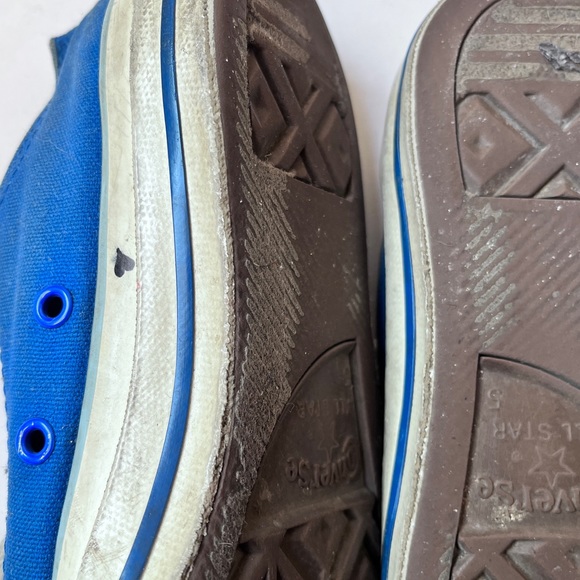 Converse Royal Blue Low Top All Star Chuck Taylor Size 7 - Picture 13 of 13